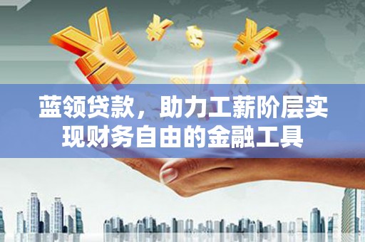 嵩县蓝领贷款，助力工薪阶层实现财务自由的金融工具
