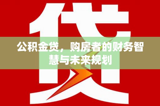 山阳公积金贷，购房者的财务智慧与未来规划