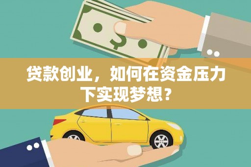 盐边贷款创业，如何在资金压力下实现梦想？
