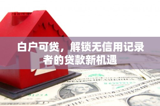 海港白户可贷，解锁无信用记录者的贷款新机遇