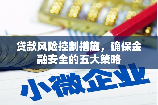新邱贷款风险控制措施，确保金融安全的五大策略