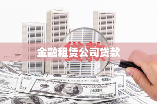汉南金融租赁公司贷款