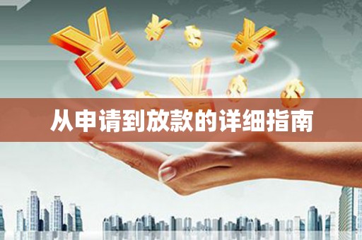 阿莲从申请到放款的详细指南