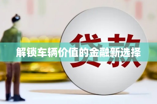 美溪解锁车辆价值的金融新选择