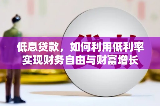 岳塘低息贷款，如何利用低利率实现财务自由与财富增长