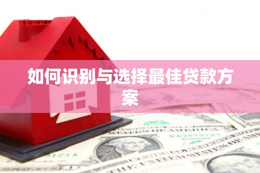 雷州如何识别与选择最佳贷款方案